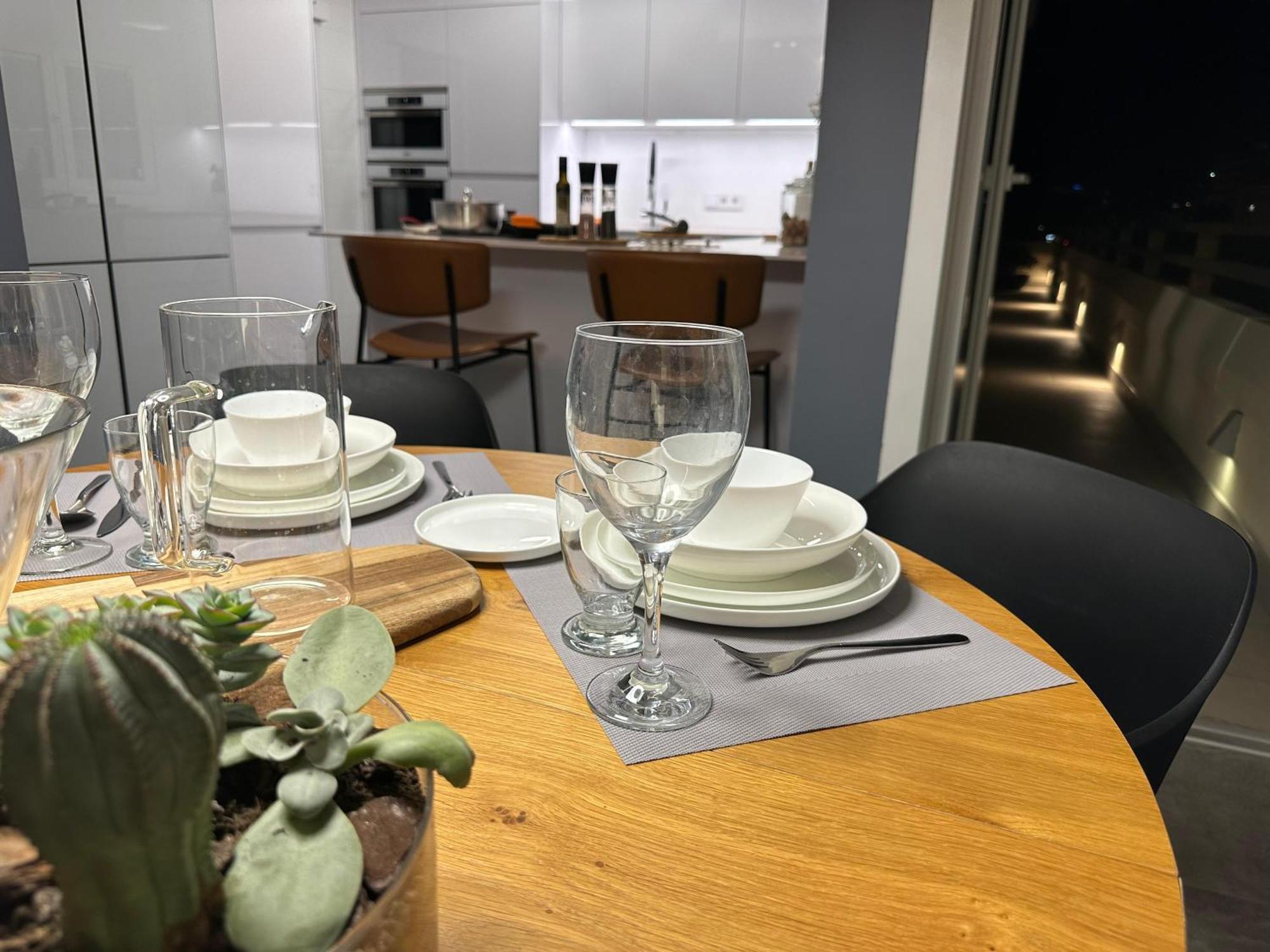 The Penthouse Apartment Almeria Bagian luar foto