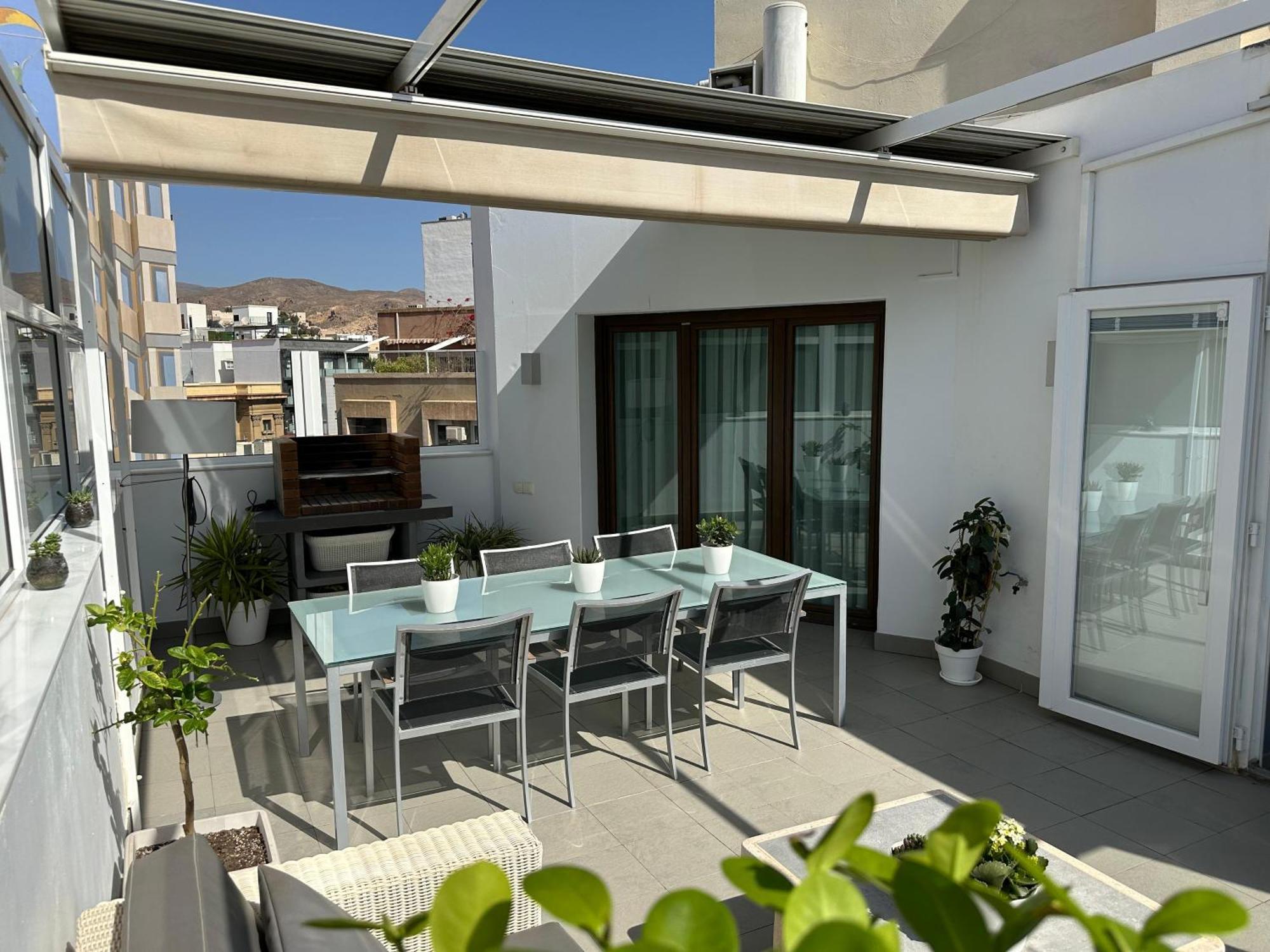 The Penthouse Apartment Almeria Bagian luar foto