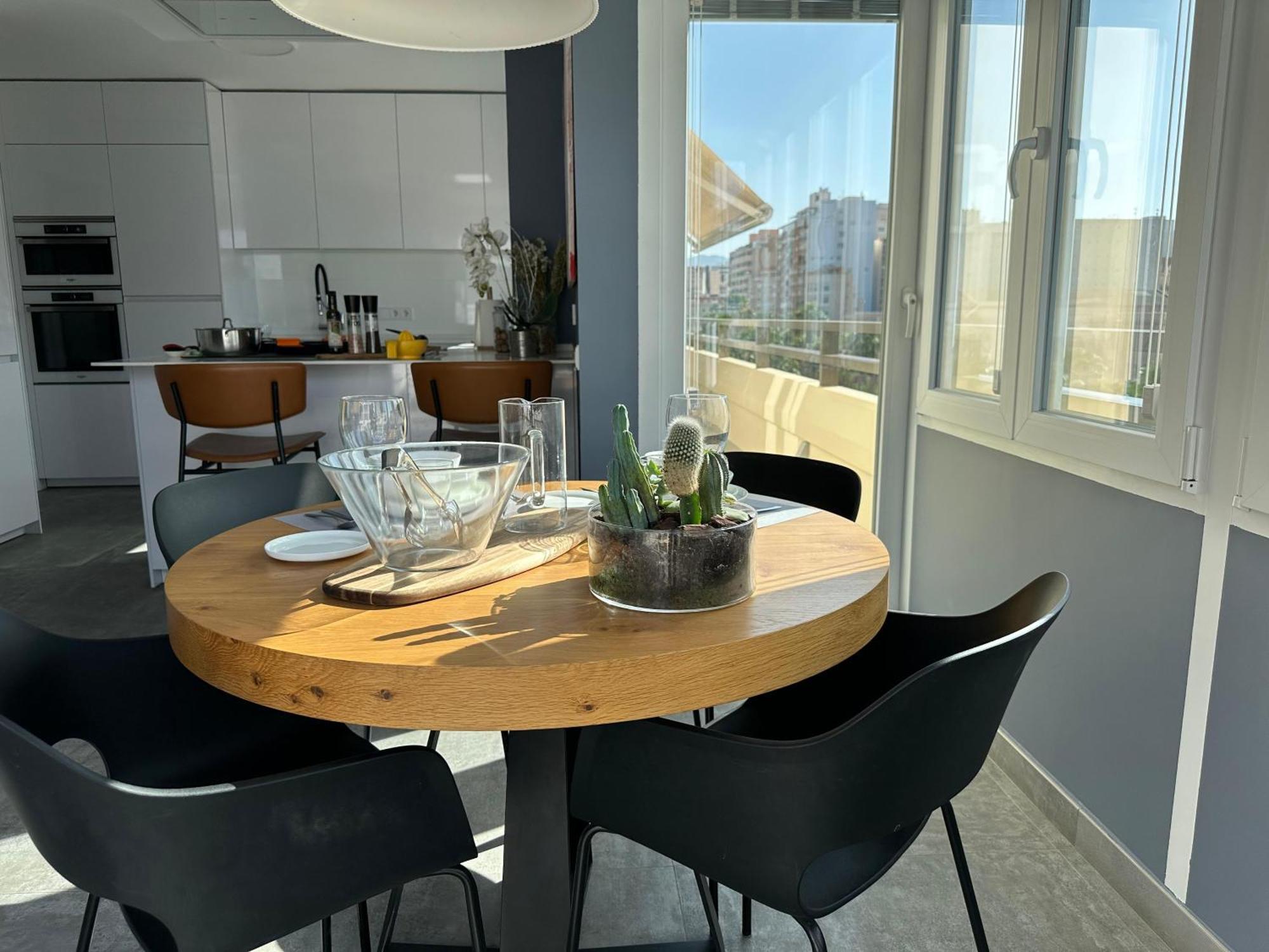 The Penthouse Apartment Almeria Bagian luar foto