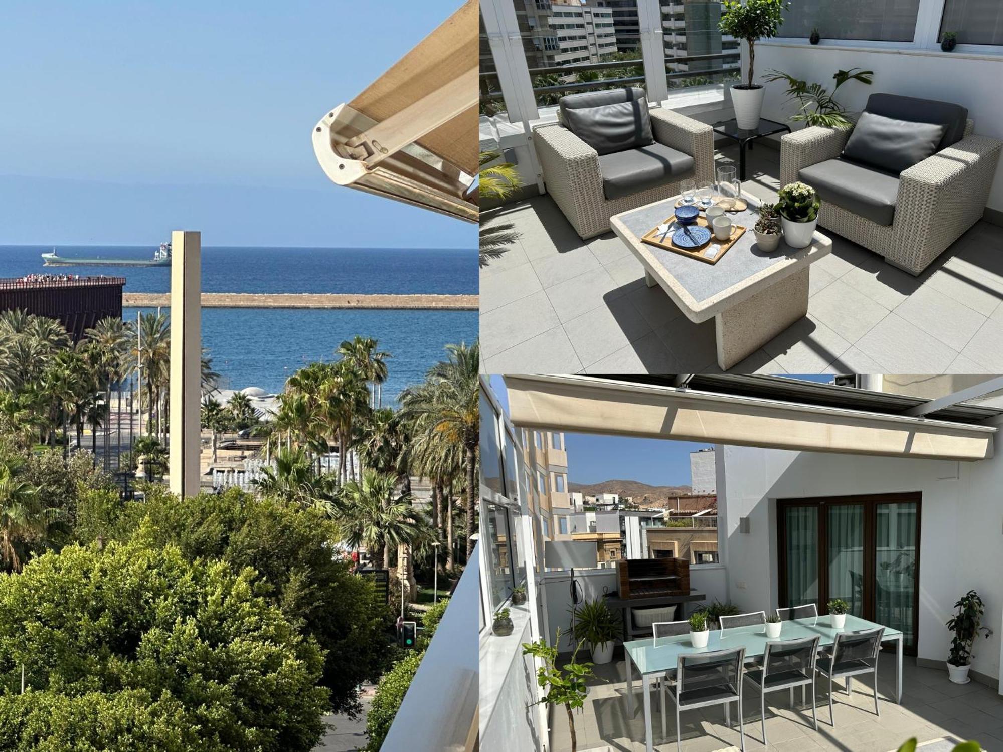The Penthouse Apartment Almeria Bagian luar foto